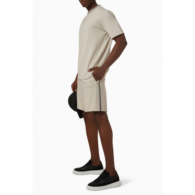 Theory - Ryder Relay Shorts in Stretch Viscose