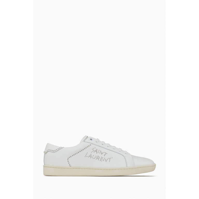 Saint Laurent - SL/08 Low-top Sneakers in Smooth Leather