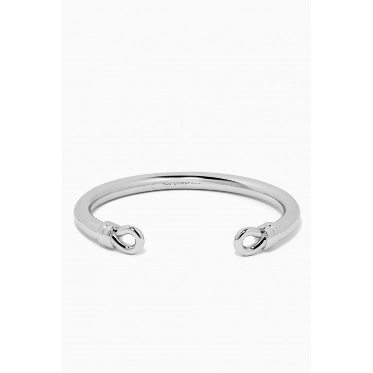 Saint Laurent - Sailor Knot Cuff Bracelet in Brass