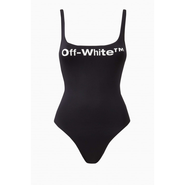 Off-White - Bounce Helvetica One-piece Swimsuit