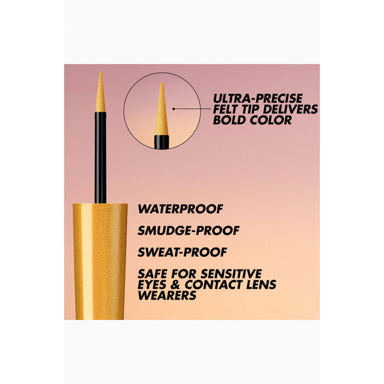 Make Up For Ever - 01 - Matte Charcoal Aqua Resist Color Ink, 2ml
