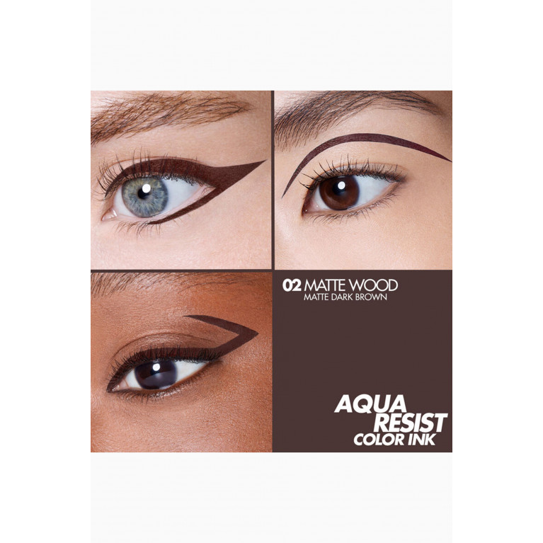 Make Up For Ever - 02 - Matte Wood Aqua Resist Color Ink, 2ml