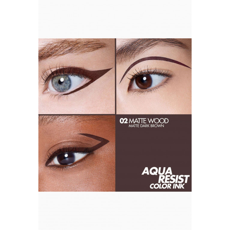 Make Up For Ever - 02 - Matte Wood Aqua Resist Color Ink, 2ml 02 Matte Wood