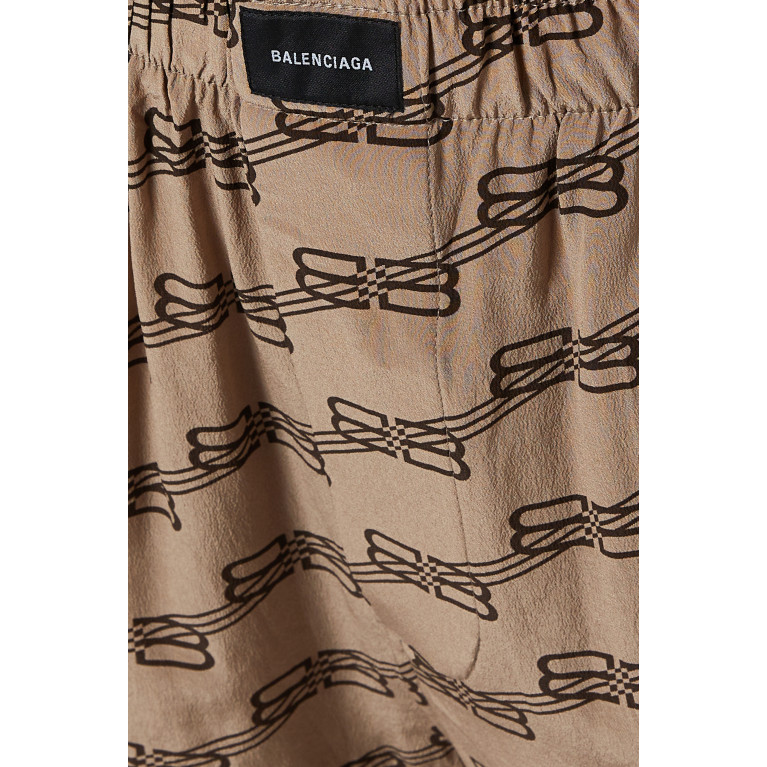 Balenciaga - Pyjama Shorts in BB Monogram