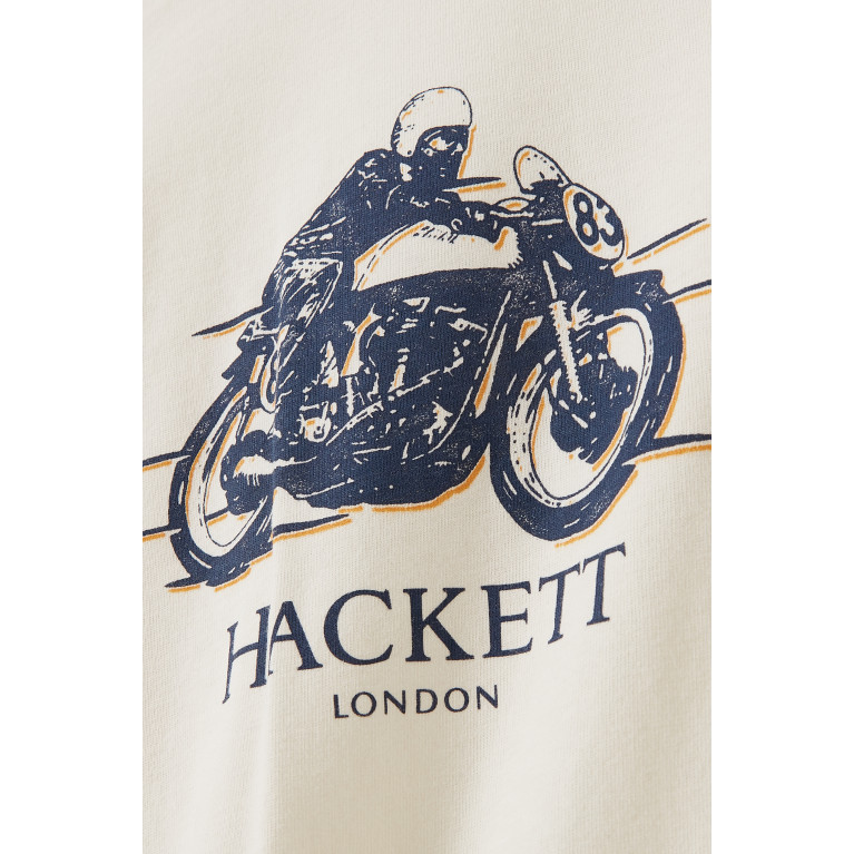 Hackett London - Logo T-shirt in Cotton