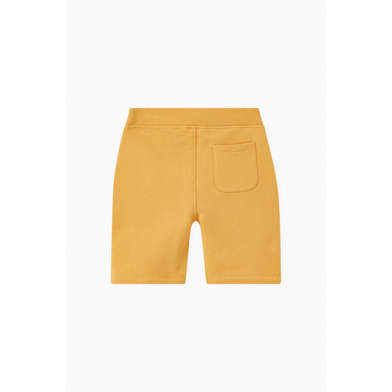 Hackett London - Logo Sweat Shorts in Cotton Gold