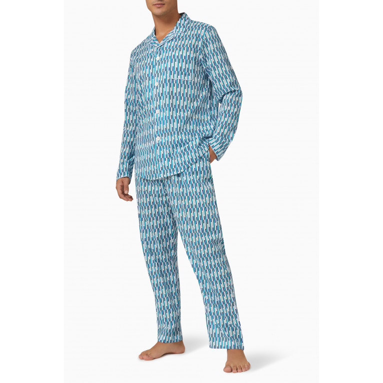 Derek Rose - Ledbury 53 Pyjama Set in Cotton Batiste