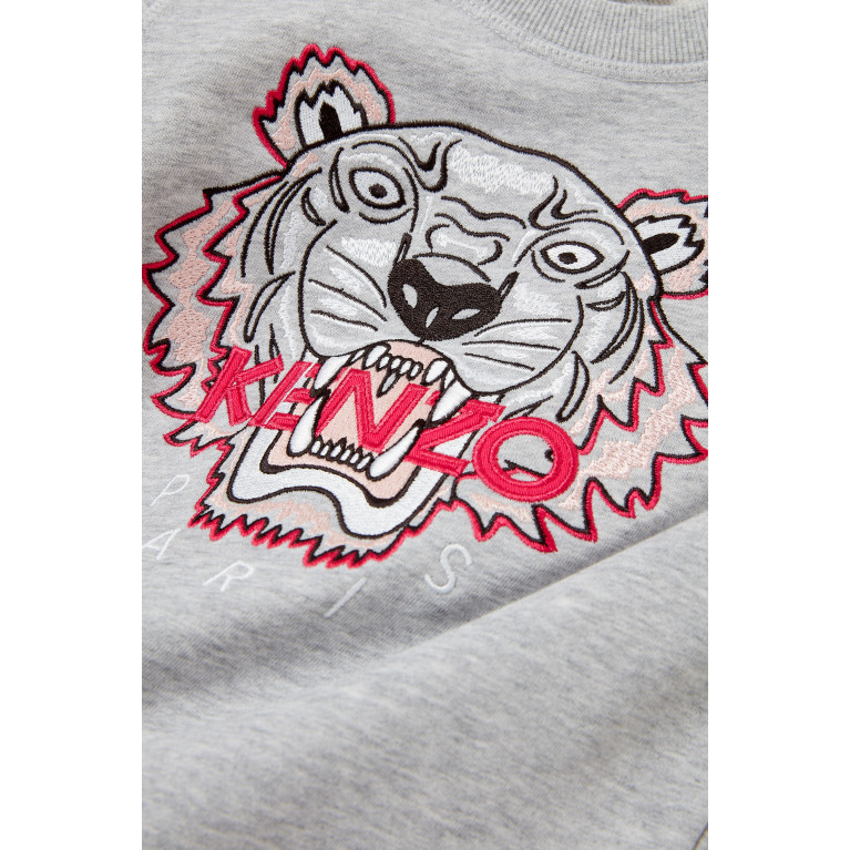 KENZO KIDS - Logo-print Sweatshirt in Jersey