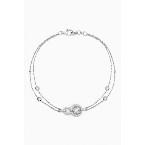 Damas - OneSixEight Infinity Diamond Bracelet in 18kt White Gold
