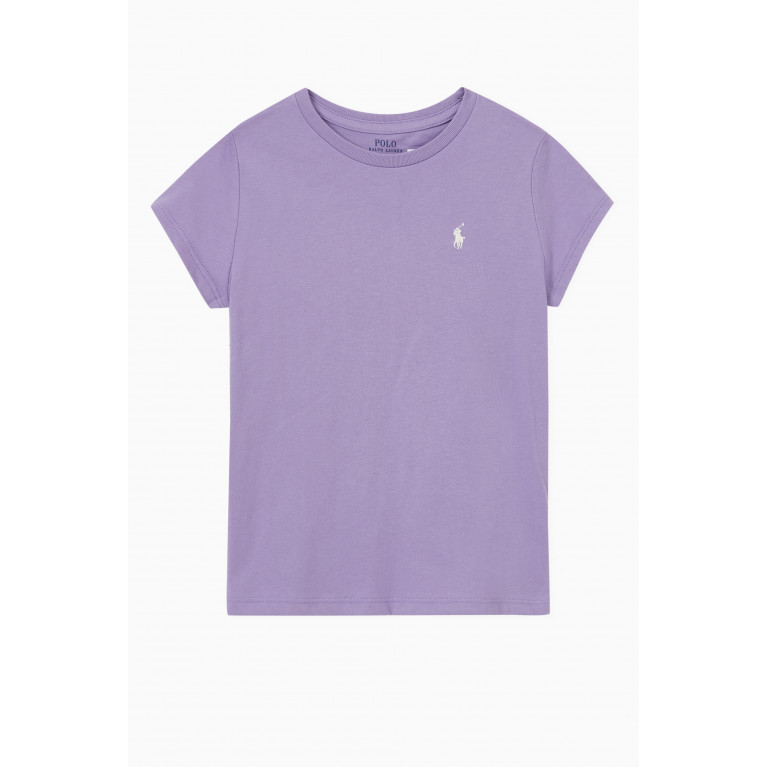 Polo Ralph Lauren - Micro Pony Logo T-shirt in Cotton