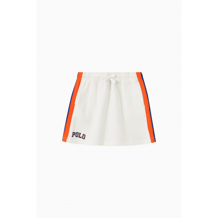 Polo Ralph Lauren - Contrast Tape Skirt in Cotton
