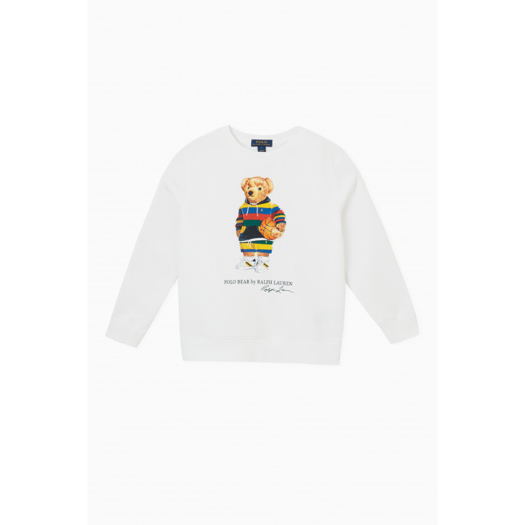 Polo Ralph Lauren - Logo Bear Sweatshirt in Cotton