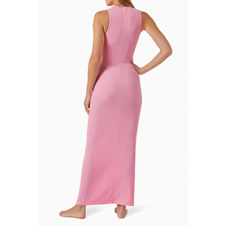SKIMS - Soft Lounge Sleeveless Maxi Dress in Stretch-modal Cotton Candy