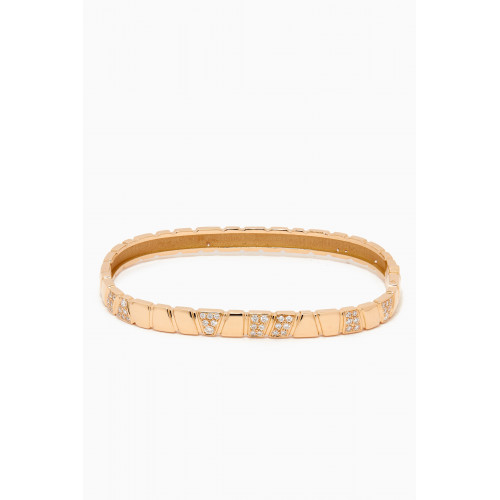 Loyal.e Paris - Ride & Love Semi-pavée Bracelet in 18k Recycled Yellow Gold