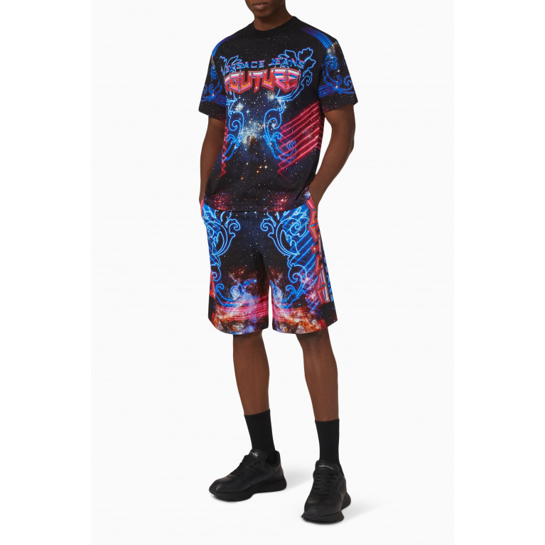 Versace Jeans Couture - Galaxy Shorts in Fleece
