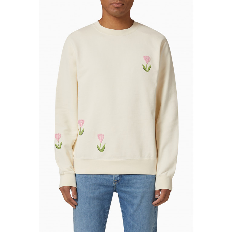Sandro - Tulip Sweatshirt in Cotton Blend
