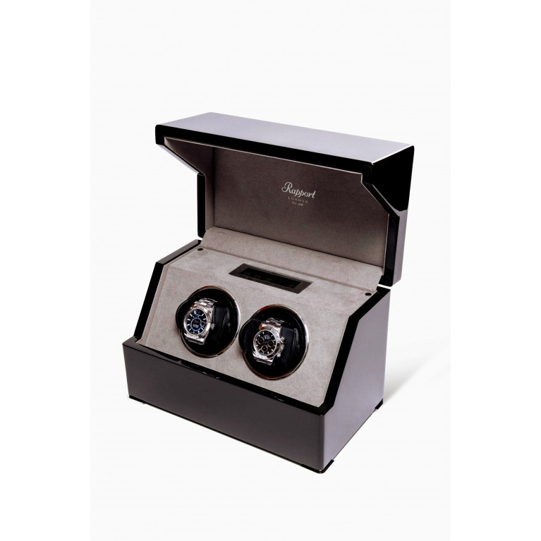 Rapport - Perpetua II Duo Watch Winder in Lacquer Finish