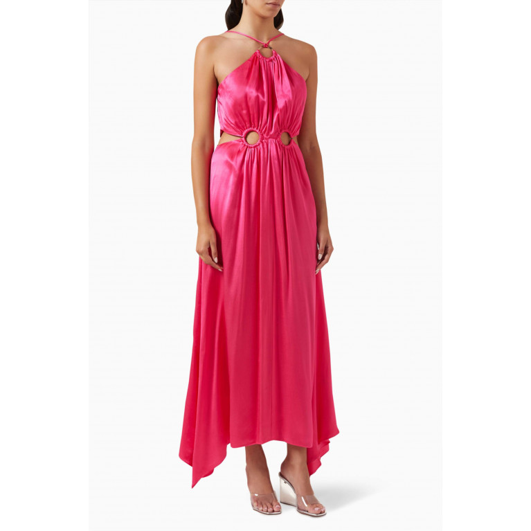 Elliatt - Visitant Maxi Dress in Viscose Pink