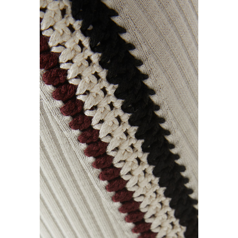 Chloé - Crochet High-waist Maxi Skirt in Wool