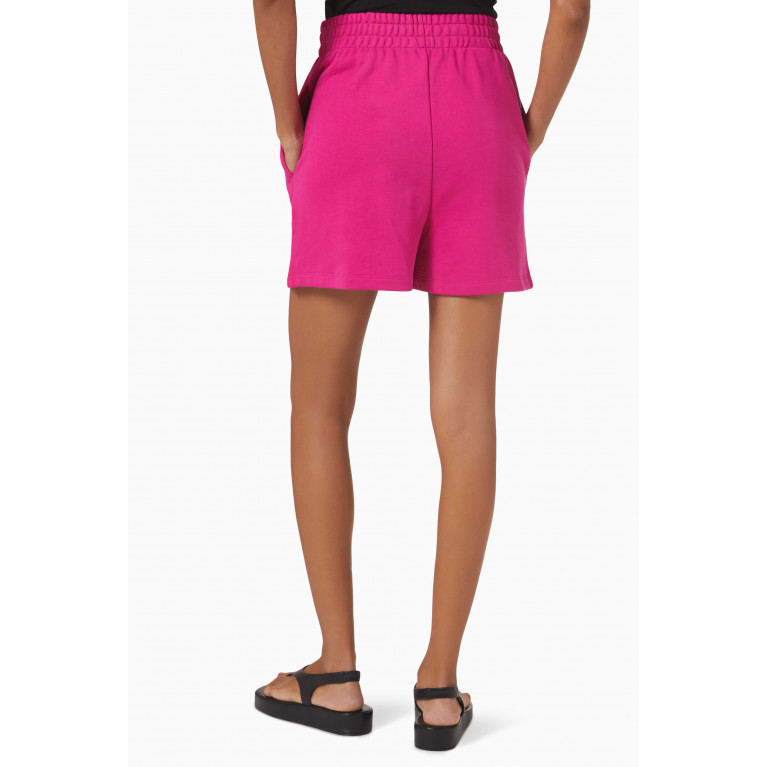 Moschino - Moschino Couture Shorts in Organic Cotton Pink