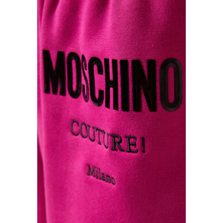 Moschino - Moschino Couture Shorts in Organic Cotton Pink
