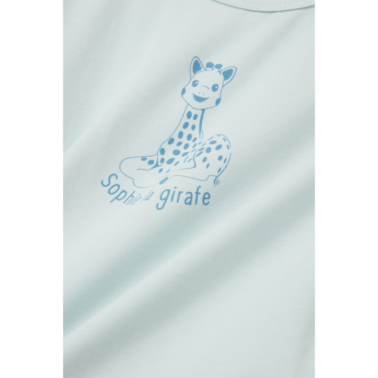 Sophie La Girafe - Logo Print T-Shirt in Jersey