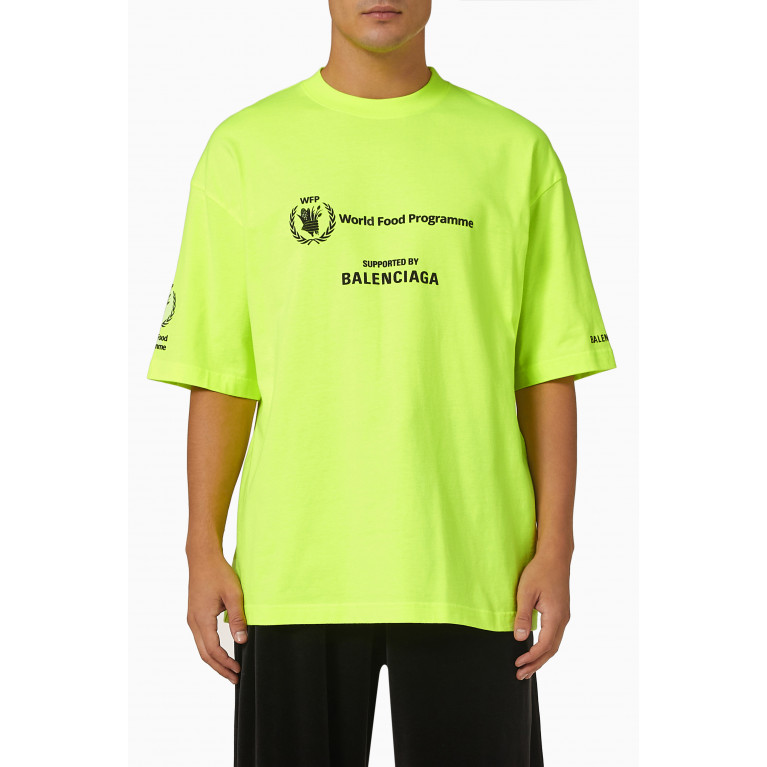 Balenciaga - WFP T-Shirt in Cotton Jersey