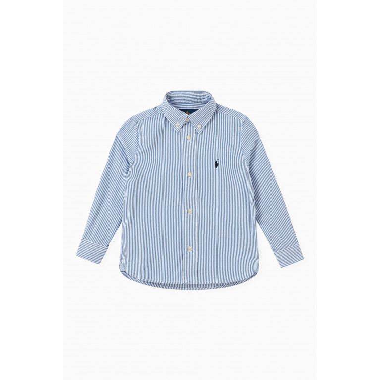 Polo Ralph Lauren - Slim Fit Shirt in Cotton Blue