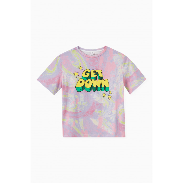 Stella McCartney - Get Down Print T-Shirt in Cotton
