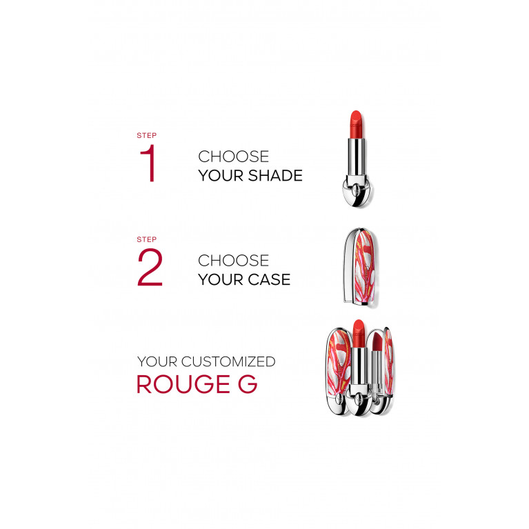 Guerlain - 880 Magnetic Red Rouge G Luxurious Velvet Lipstick Refill, 3.5g