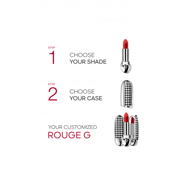 Guerlain - 510 Rouge Red Rouge G Luxurious Velvet Lipstick Refill, 3.5g