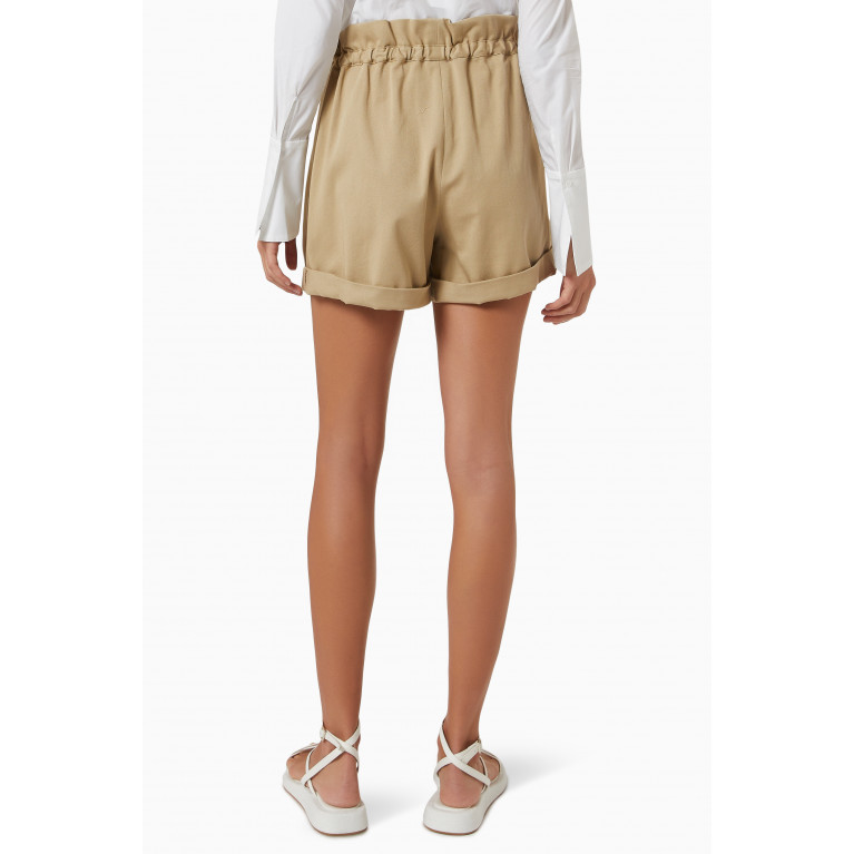 TWP - Peck Shorts in Cotton Twill Brown