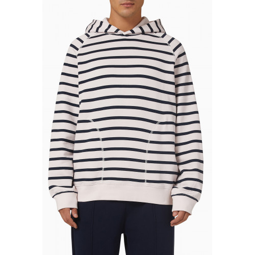 Ninety Percent - Striped Hoodie in Organic Cotton