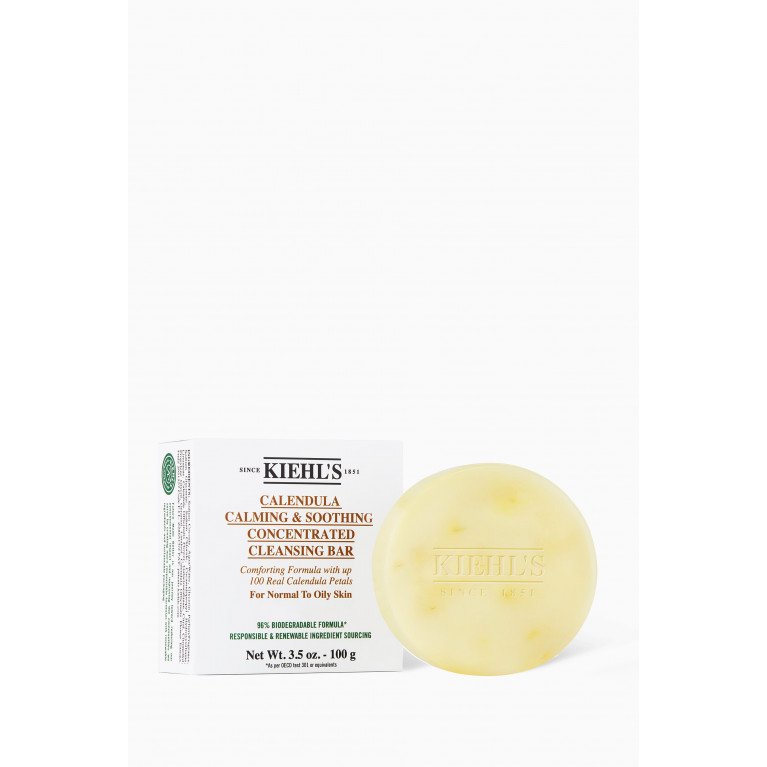 Kiehl's - Calendula Calming & Soothing Concentrated Facial Cleansing Bar, 100g