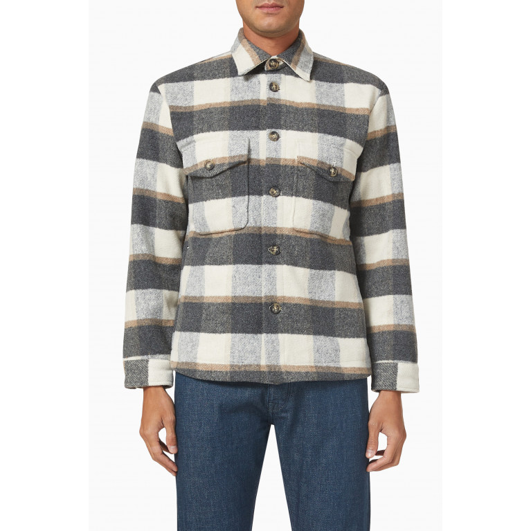 Selected Homme - Walter Overshirt in Recycled Wool-blend