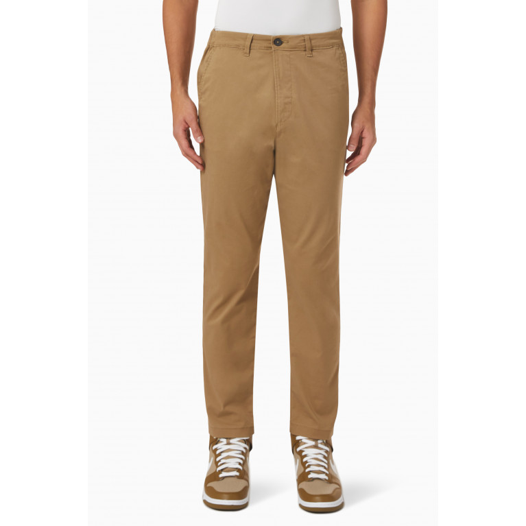 Selected Homme - Tapered Pants in Cotton Neutral