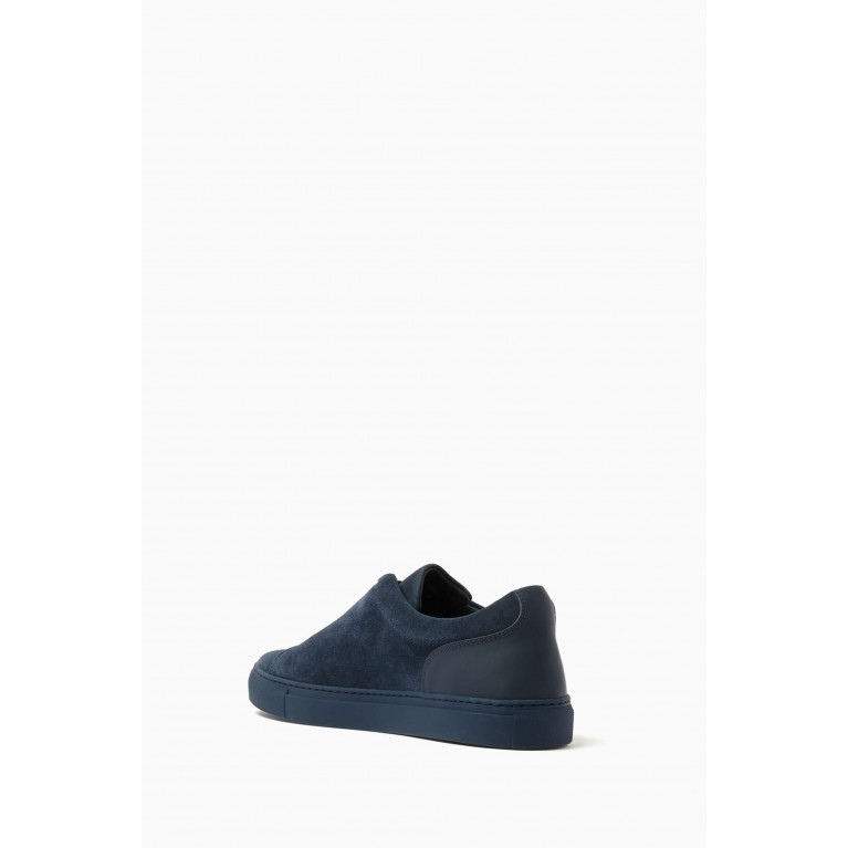 Mengloria - Capri Sneakers in Leather Blue