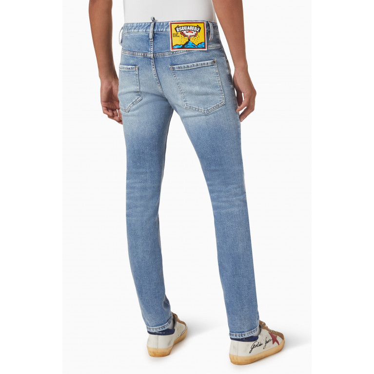 Dsquared2 - Clean Wash Slim-fit Skater Jeans