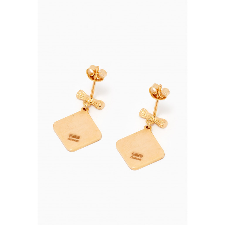 Damas - Amelia Tokyo Drop Earrings in 18kt Yellow Gold