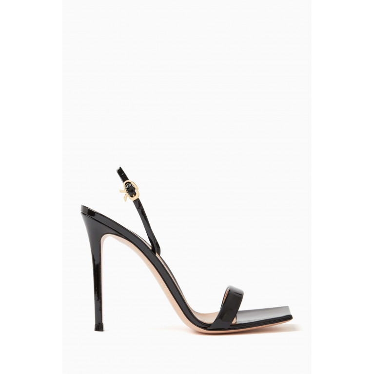 Gianvito Rossi - Ribbon 105 Slingback Sandals in Leather