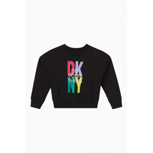 DKNY - Logo Sweatshirt in Cotton