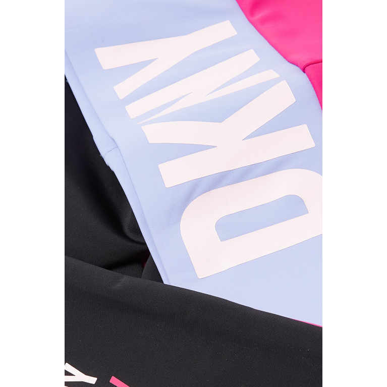DKNY - Colour-block Logo Leggings