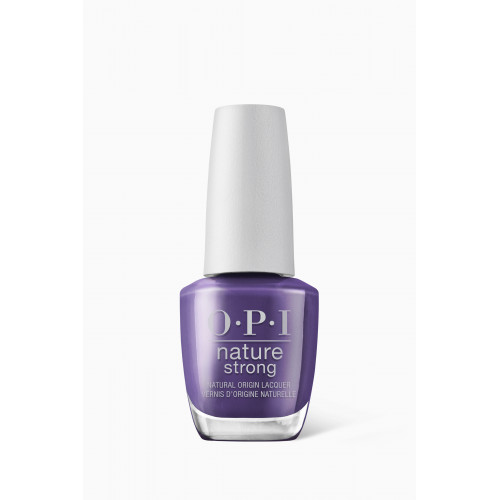 OPI - A Great Fig World Nature Strong Nail Polish, 0.5 fl oz Purple