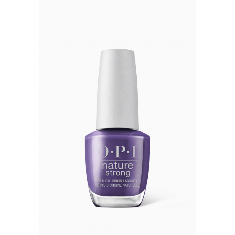 OPI - A Great Fig World Nature Strong Nail Polish, 0.5 fl oz Purple