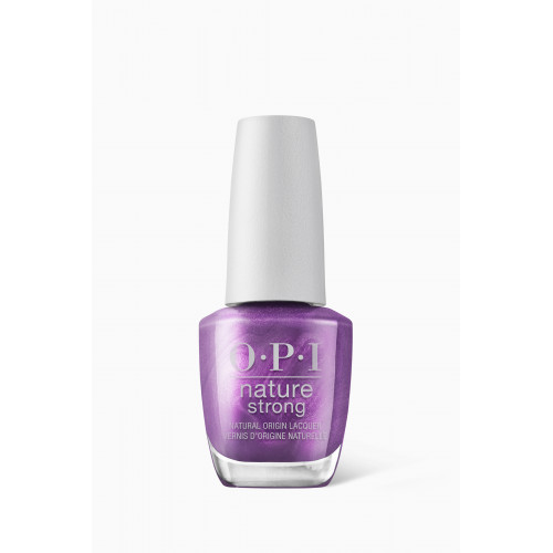 OPI - Achieve Grapeness Nature Strong Nail Polish, 0.5 fl oz Purple