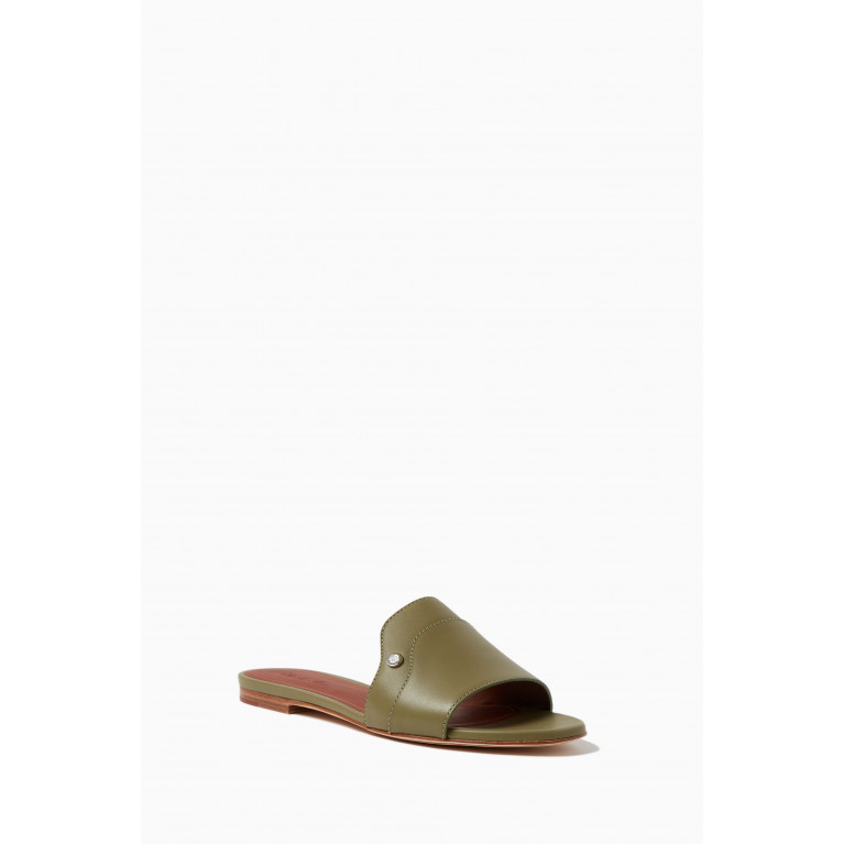Loro Piana - Sesia Flat Sandals in Leather