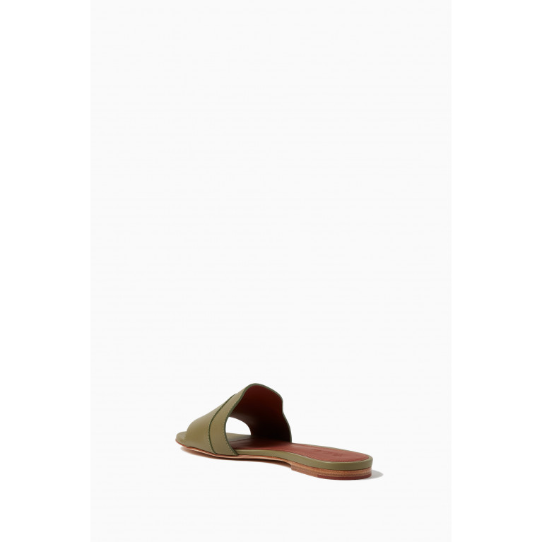 Loro Piana - Sesia Flat Sandals in Leather