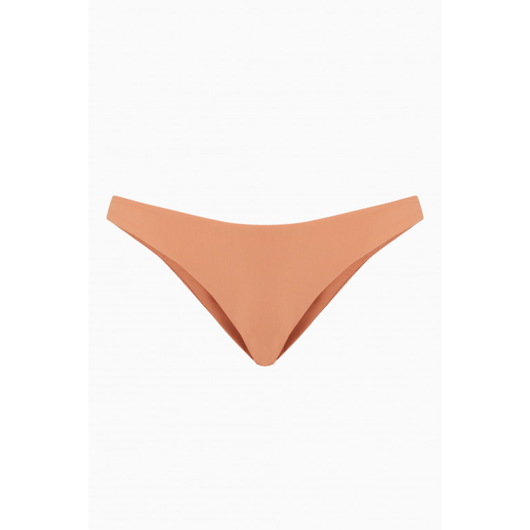 Anemos - Hipster Bikini Bottom in Stretch Nylon Neutral