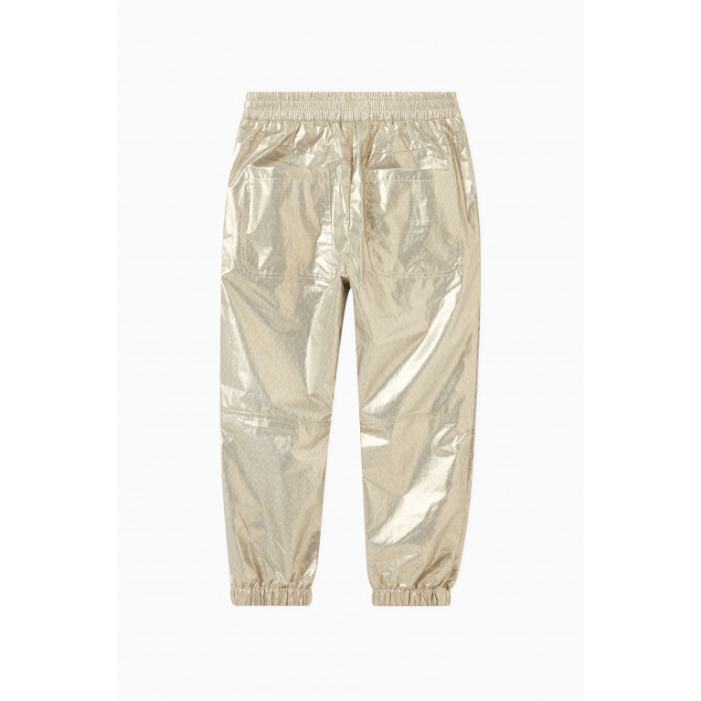 Michael Kors Kids - Jogging Pants in Metallic Fabric
