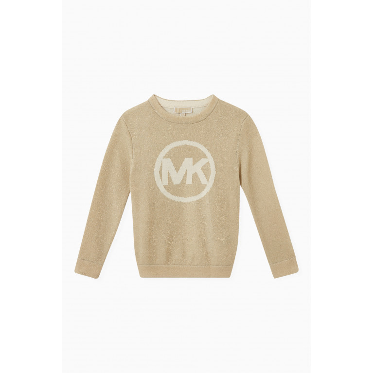 Michael Kors Kids - MK Logo Sweatshirt in Jersey
